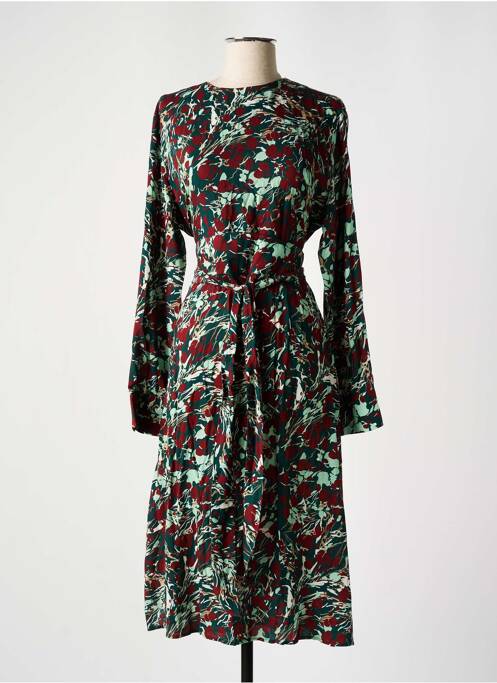 Robe mi-longue vert DEUX. BY ELINE DE MUNCK pour femme