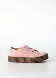 Baskets nubuck talon bas rose CATIMINI fille