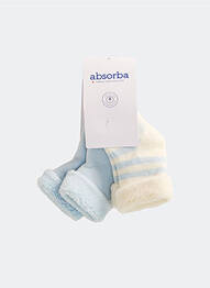Chaussettes forme chaussettes hautes bleu ABSORBA enfant