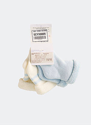 Chaussettes forme chaussettes hautes bleu ABSORBA enfant