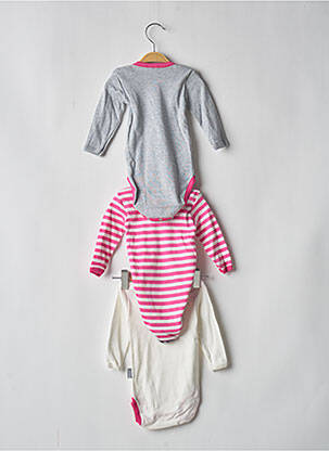 T-shirt stretch manches longues rose ABSORBA fille