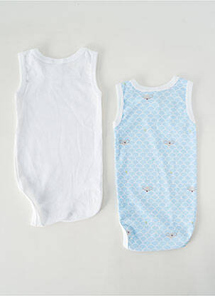 Body lingerie imprimé fantaisie bleu ABSORBA enfant