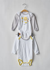 Body lingerie jaune ABSORBA pour garçon seconde vue