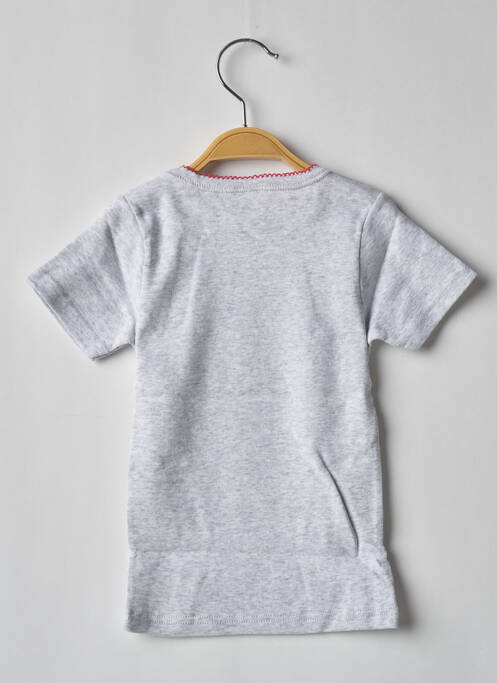 T-shirt gris TISSAÏA pour fille
