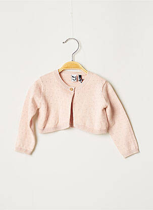 Boléro coupe cintrée rose 3 POMMES fille