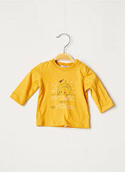 T-shirt jaune ABSORBA pour garçon seconde vue