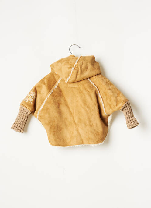Manteau court beige CATIMINI pour fille
