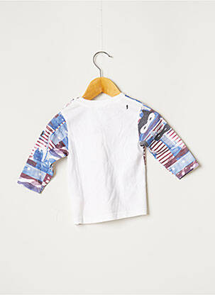 T-shirt manches longues manches longues bleu 3 POMMES garçon