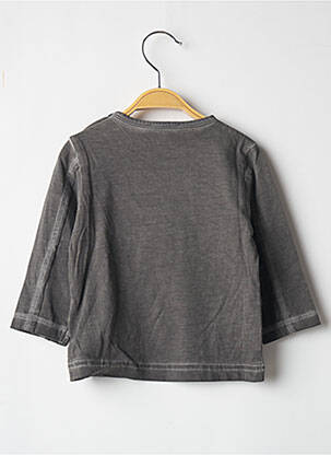 T-shirt manches longues manches longues gris 3 POMMES garçon