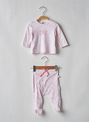 Pyjashort rose ABSORBA pour fille