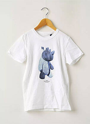 T-shirt stretch manches courtes blanc G STAR garcon