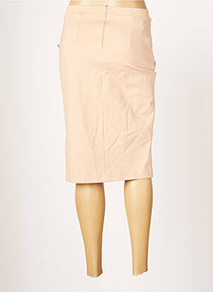 Jupe mi-longue taille normale beige ARGGIDO femme