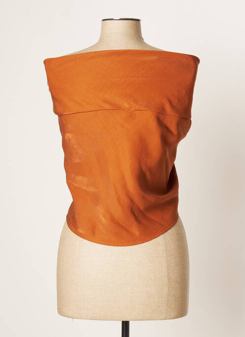 Top marron EDAS pour femme