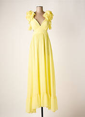 Robe longue jaune ARGGIDO pour femme seconde vue