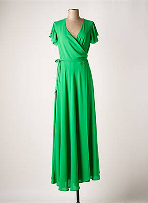 Robe longue vert ARGGIDO pour femme