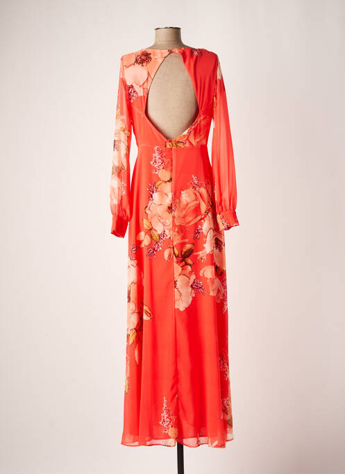Robe longue orange ARGGIDO pour femme