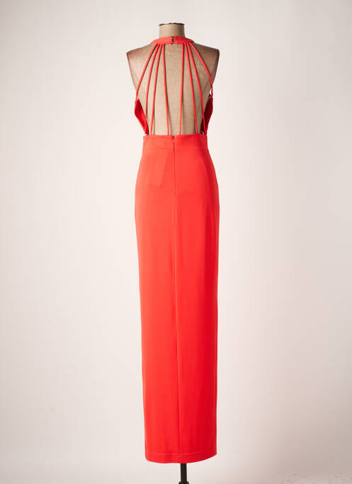 Robe longue orange CARLA RUIZ pour femme