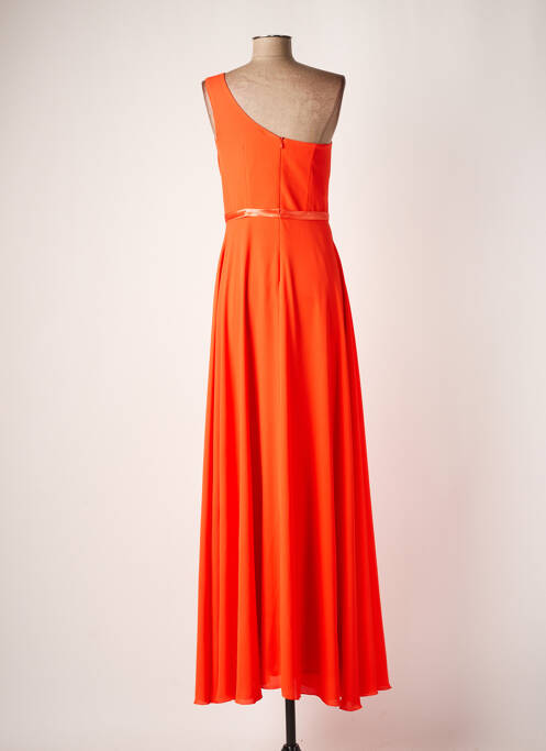 Robe longue orange CARLA RUIZ pour femme