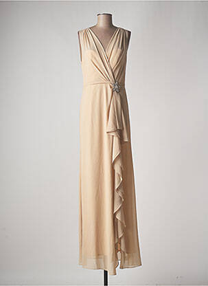 Robe longue sans manche sans manche gris FASHION NEW YORK femme