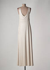 Robe longue beige EDAS pour femme seconde vue