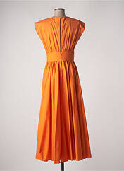 Robe longue orange EDAS pour femme seconde vue
