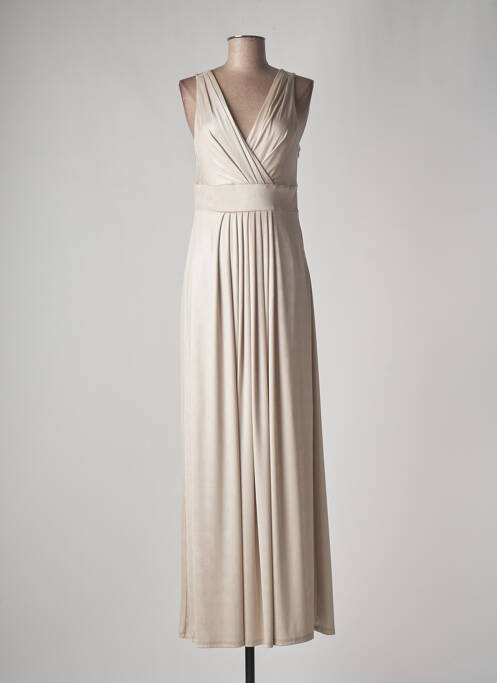 Robe longue beige EDAS pour femme