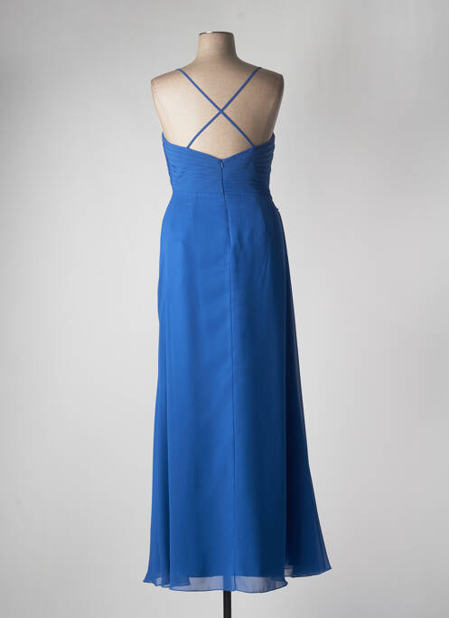 Robe longue bleu FASHION NEW YORK pour femme