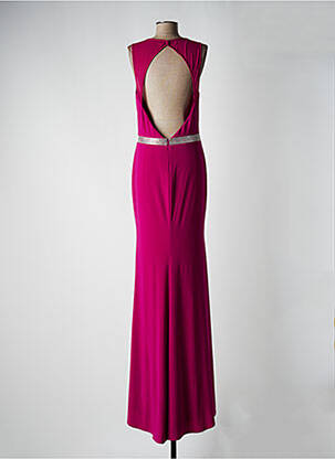 Robe longue sans manche sans manche violet FASHION NEW YORK femme