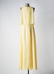 Robe longue jaune FASHION NEW YORK pour femme seconde vue