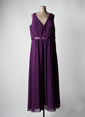 Robe longue violet FASHION NEW YORK pour femme seconde vue