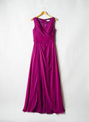 Robe longue violet SYLFANY pour femme seconde vue