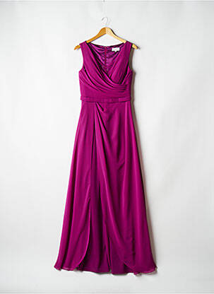 Robe longue violet SYLFANY pour femme