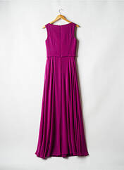 Robe longue violet SYLFANY pour femme seconde vue