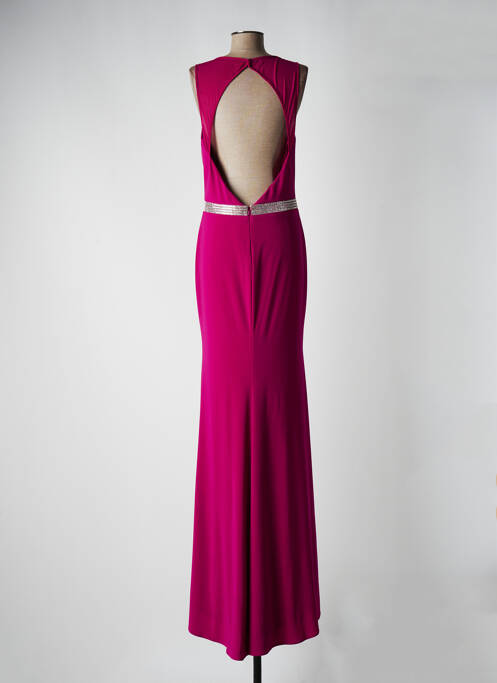 Robe longue sans manche sans manche violet FASHION NEW YORK femme