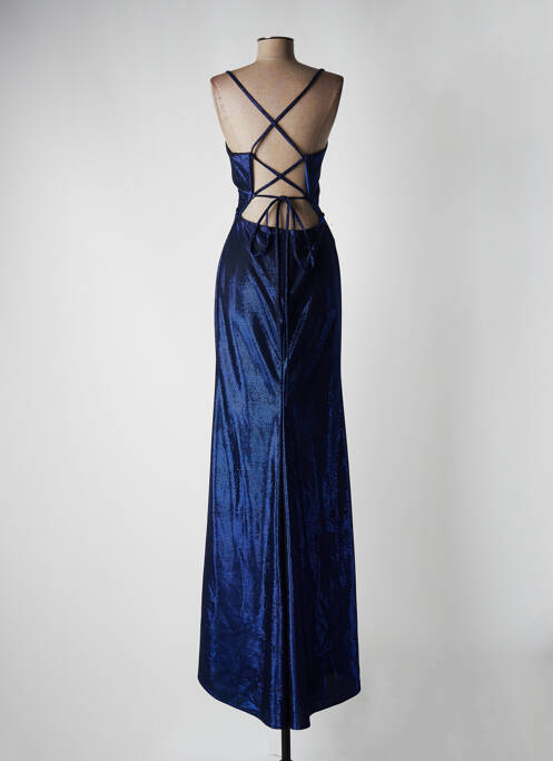 Robe longue bleu FASHION NEW YORK pour femme