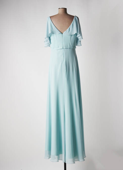 Robe longue bleu FASHION NEW YORK pour femme