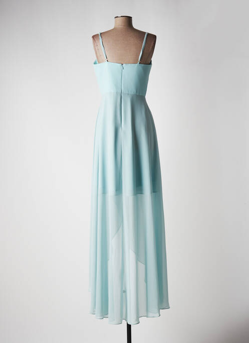 Robe longue bleu FASHION NEW YORK pour femme