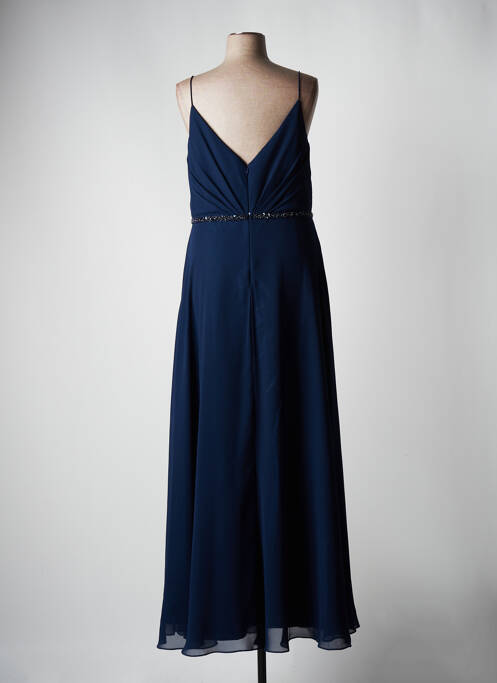 Robe longue bleu FASHION NEW YORK pour femme