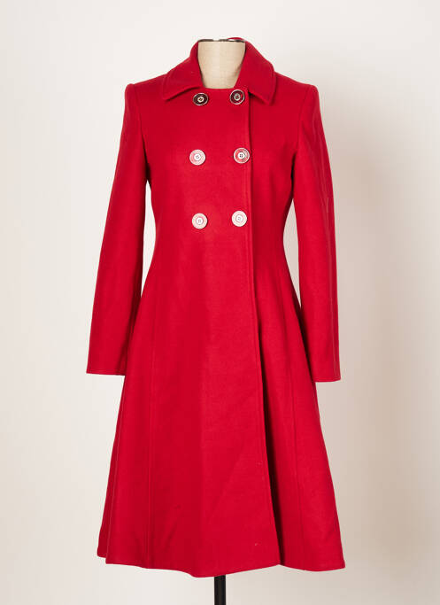 Manteau long rouge ARGGIDO pour femme