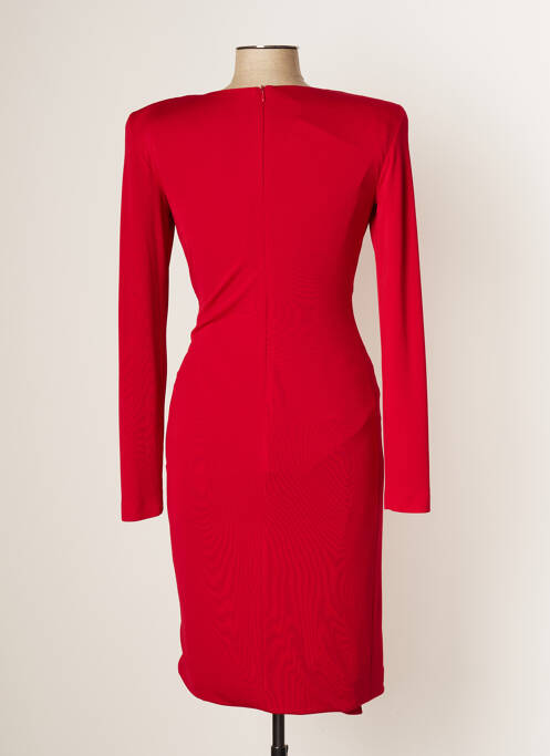 Robe mi-longue rouge CARLA RUIZ pour femme