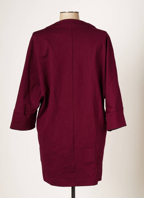 Robe mi-longue violet EDAS pour femme