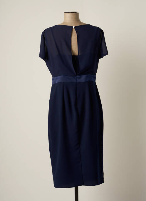 Robe mi-longue bleu EDAS pour femme