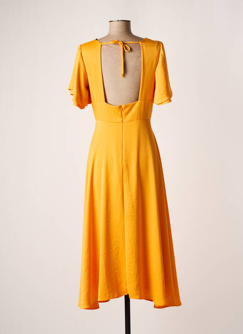 Robe longue jaune ARGGIDO pour femme