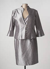 Ensemble robe gris FASHION NEW YORK pour femme seconde vue
