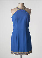 Robe courte bleu GRAND SOIR pour femme seconde vue