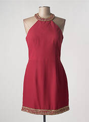 Robe courte rouge GRAND SOIR pour femme seconde vue