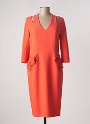 Robe mi-longue orange ARGGIDO pour femme seconde vue