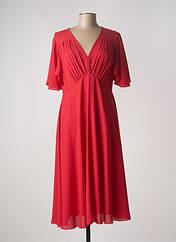 Robe mi-longue rouge ARGGIDO pour femme seconde vue