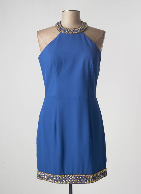 Robe courte bleu GRAND SOIR pour femme