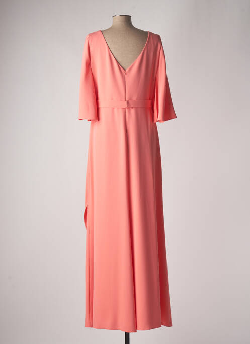 Robe longue orange CARLA RUIZ pour femme
